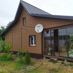 Cайдинг МИНДАЛЬ БЛОК-ХАУС D4.7T 3600х240мм DOCKE LUX