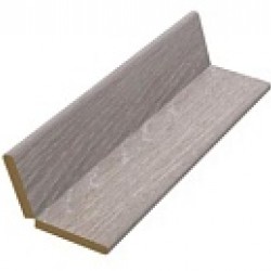 СКЛАДНОЙ УГОЛ МДФ ДУБ СЕРЫЙ 2,7м (WANDERPLAST)