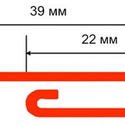 ФИНИШНЫЙ ПРОФИЛЬ ЖАСМИН 3,0м ДЛЯ САЙДИНГА ТЕХНО-НИКОЛЬ