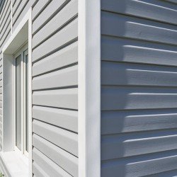 САЙДИНГ КОРАБЕЛЬНЫЙ БРУС СЕРЫЙ 3000х203мм GRAND-LINE SLIM