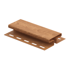 Н-ПЛАНКА ДУБ ЗОЛОТОЙ 3,05м ДЛЯ СОФФИТА Ю-ПЛАСТ