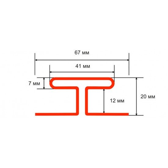 H-ПРОФИЛЬ АКАЦИЯ 3,0м ДЛЯ САЙДИНГА ТЕХНО-НИКОЛЬ