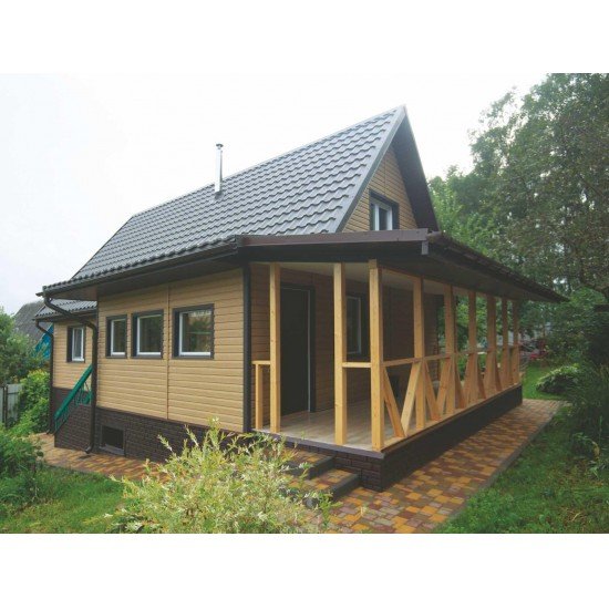 САЙДИНГ КОРАБЕЛЬНЫЙ БРУС ПИХТА АЛТАЙСКАЯ 3050х230мм ТИМБЕР-БЛОК Ю-ПЛАСТ