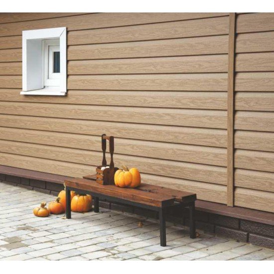 САЙДИНГ КОРАБЕЛЬНЫЙ БРУС КЕДР НАТУРАЛЬНЫЙ 3050х230мм ТИМБЕР-БЛОК Ю-ПЛАСТ
