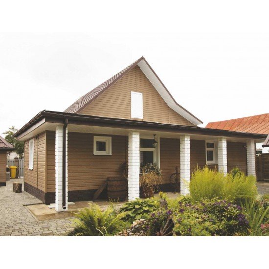 САЙДИНГ КОРАБЕЛЬНЫЙ БРУС КЕДР НАТУРАЛЬНЫЙ 3050х230мм ТИМБЕР-БЛОК Ю-ПЛАСТ