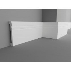 ПЛИНТУС НАПОЛЬНЫЙ ДЮРОПОЛИМЕРНЫЙ UHD PM 080.12 2000х80мм FAMILY PLINTUS