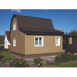 САЙДИНГ БЛОК-ХАУС ДУБ НАТУРАЛЬНЫЙ 3050х230мм ТИМБЕР-БЛОК Ю-ПЛАСТ