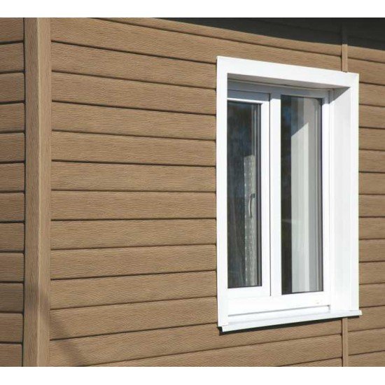 САЙДИНГ БЛОК-ХАУС ДУБ НАТУРАЛЬНЫЙ 3050х230мм ТИМБЕР-БЛОК Ю-ПЛАСТ