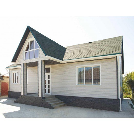 САЙДИНГ БЛОК-ХАУС ЯСЕНЬ БЕЛЕНЫЙ 3050х230мм ТИМБЕР-БЛОК Ю-ПЛАСТ