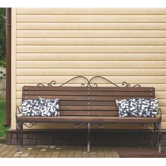 САЙДИНГ БЛОК-ХАУС ЯСЕНЬ ЗОЛОТИСТЫЙ 3050х230мм ТИМБЕР-БЛОК Ю-ПЛАСТ