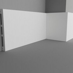 ПЛИНТУС НАПОЛЬНЫЙ ДЮРОПОЛИМЕРНЫЙ UHD P 122.12 2000х122мм FAMILY PLINTUS