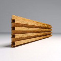 СТЕНОВАЯ РЕЕЧНАЯ ПАНЕЛЬ ДУБ ИМПЕРСКИЙ 2950х173мм 3D-PROF L (COMFORT)