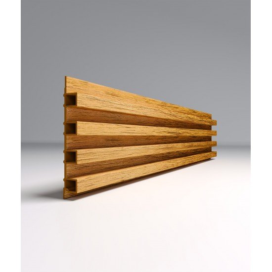 СТЕНОВАЯ РЕЕЧНАЯ ПАНЕЛЬ ДУБ ИМПЕРСКИЙ 2950х173мм 3D-PROF L (COMFORT)