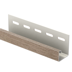 J-ПЛАНКА РЕЙКА ФАСАДНАЯ ОРЕХ СВЕТЛЫЙ 3,05м ТИМБЕР-БЛОК Ю-ПЛАСТ