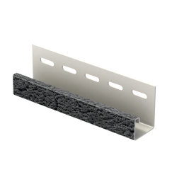 J-ПЛАНКА КЛИНКЕР НОРДИК ГРАФИТОВЫЙ 3,05м ДЛЯ ФАСАДНЫХ ПАНЕЛЕЙ СТОУН-ХАУС S-LOCK Ю-ПЛАСТ