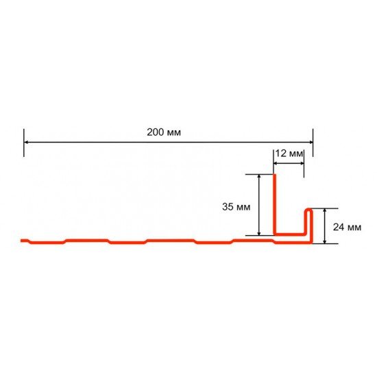 J-ФАСКА КАШТАН 3,0м ДЛЯ САЙДИНГА ТЕХНО-НИКОЛЬ