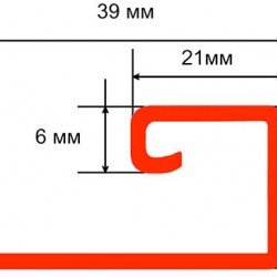 J-ПРОФИЛЬ ЭДЕЛЬВЕЙС 3,0м ДЛЯ САЙДИНГА ТЕХНО-НИКОЛЬ