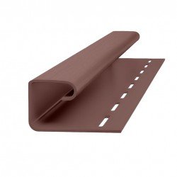 J-ПРОФИЛЬ КАШТАН 3,0м ДЛЯ САЙДИНГА ТЕХНО-НИКОЛЬ