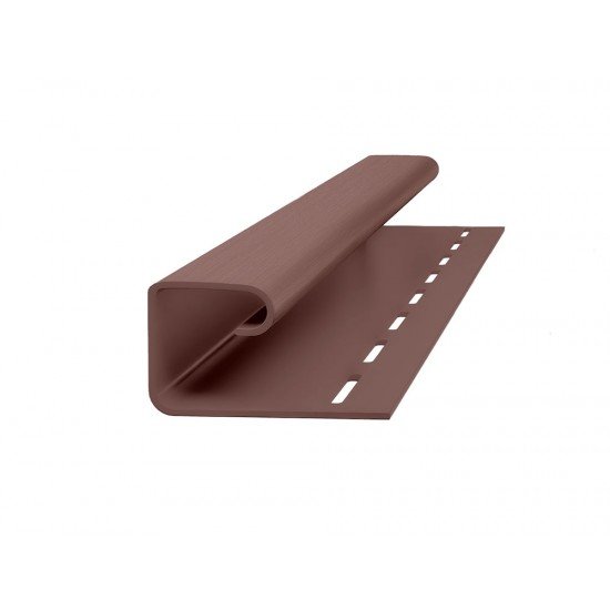 J-ПРОФИЛЬ КАШТАН 3,0м ДЛЯ САЙДИНГА ТЕХНО-НИКОЛЬ