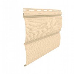 САЙДИНГ БЛОК-ХАУС КОФЕ С МОЛОКОМ 3050х230мм Ю-ПЛАСТ