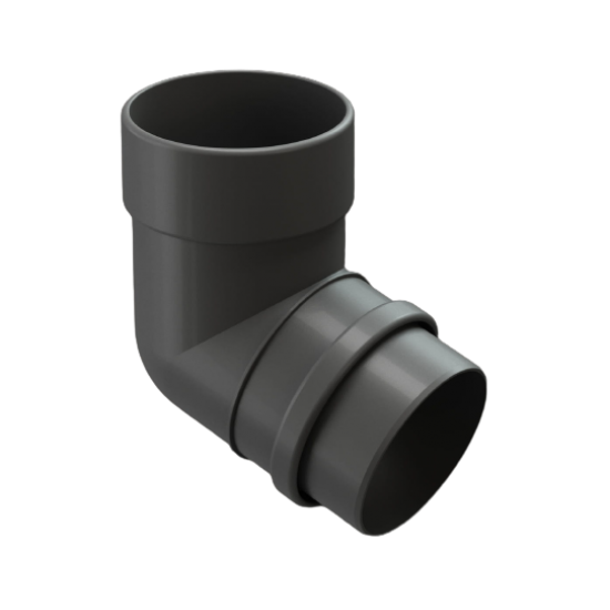КОЛЕНО ТРУБЫ 72гр ПВХ D100 (DÖCKE LUX)