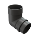 КОЛЕНО ТРУБЫ 72гр ПВХ D100 (DÖCKE LUX)