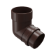КОЛЕНО ТРУБЫ 72гр ПВХ D100 (DÖCKE LUX)