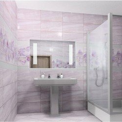 КОМПЛЕКТ ПАНЕЛЕЙ ПВХ КРОКУС С ГЛИТТЕРОМ СЕРЕБРО 2700х1000мм (UNIQUE)