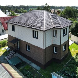 Сайдинг Natural-Брус КЕДР 3000х182мм GrandLine (Design-Tundra)