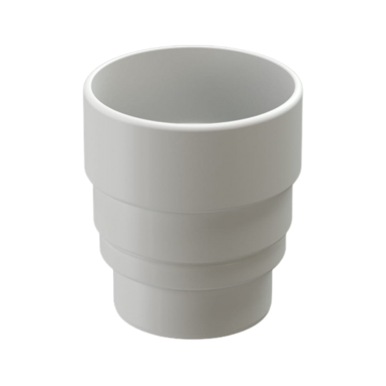 МУФТА-ПЕРЕХОДНИК ТРУБЫ ПВХ D100-85 (DÖCKE LUX)