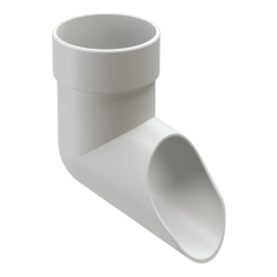 НАКОНЕЧНИК ТРУБЫ ПВХ D100 (DÖCKE LUX)