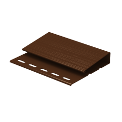 НАЛИЧНИК КОРИЧНЕВЫЙ 3,05м ДЛЯ САЙДИНГА Ю-ПЛАСТ