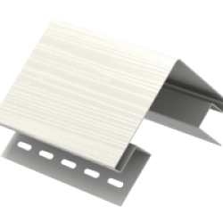 НАРУЖНЫЙ УГОЛ БЕЛЫЙ 3,05м ДЛЯ САЙДИНГА Ю-ПЛАСТ