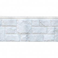 Фасадная Панель Екатерининский Камень СЕРЕБРО Я-ФАСАД 1322х294мм GRAND-LINE