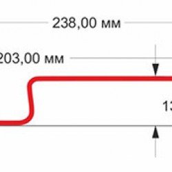 САЙДИНГ КОРАБЕЛЬНЫЙ БРУС ГОРТЕНЗИЯ 3000х203мм ТЕХНО-НИКОЛЬ ОПТИМА