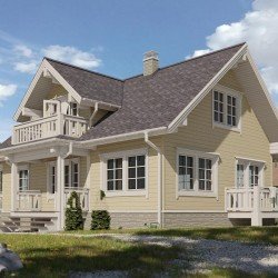 САЙДИНГ БРУС D6S АМУРСКИЙ ЛИСТВЕННИЦА 3600х300мм DOCKE LUX