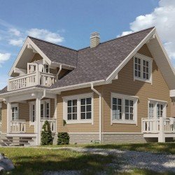 САЙДИНГ БРУС D6S СИБИРСКИЙ ЛИСТВЕННИЦА 3600х300мм DOCKE LUX