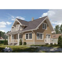 САЙДИНГ БРУС D6S СИБИРСКИЙ ЛИСТВЕННИЦА 3600х300мм DOCKE LUX