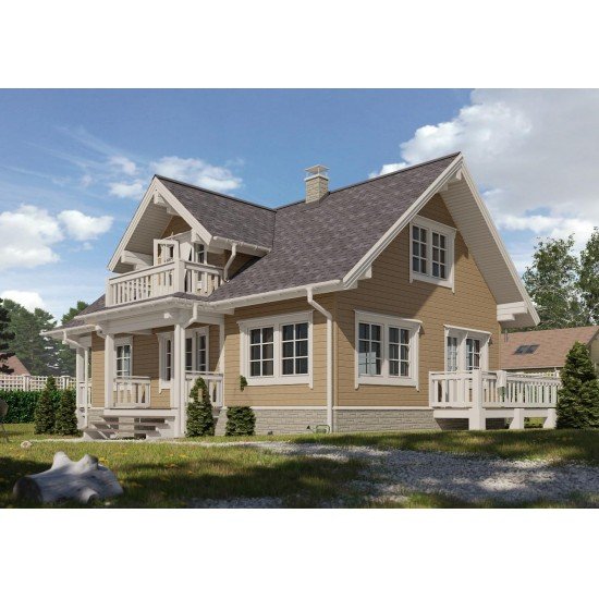 САЙДИНГ БРУС D6S СИБИРСКИЙ ЛИСТВЕННИЦА 3600х300мм DOCKE LUX