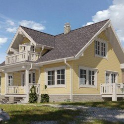 САЙДИНГ БРУС D6S КАМЧАТСКИЙ ЛИСТВЕННИЦА 3600х300мм DOCKE LUX