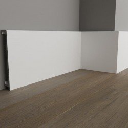 ПЛИНТУС НАПОЛЬНЫЙ ДЮРОПОЛИМЕРНЫЙ UHD PIAZZA-100 2000х100мм FAMILY PLINTUS