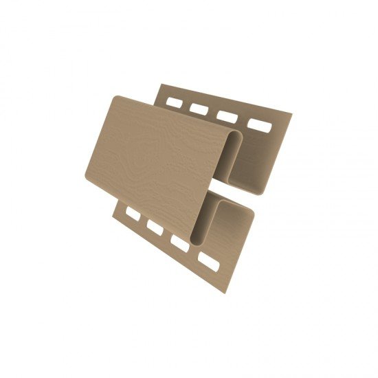 H Профиль соединительный КАРАМЕЛНЫЙ для сайдинга GrandLine 3.0м