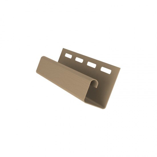 J Профиль КАРАМЕЛЬНЫЙ для сайдинга GrandLine 3.0м