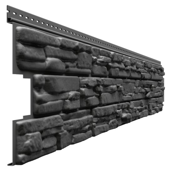 ФАСАДНАЯ ПАНЕЛЬ ROCKY КОРУНД LUX 1787х285мм DOCKE