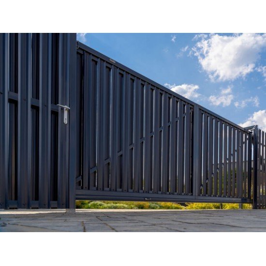 ШТАКЕТНИК "М-ОБРАЗНЫЙ" 96мм МАТОВЫЙ ОДНОСТОРОННИЙ