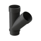 ТРОЙНИК ТРУБЫ 45гр ПВХ D100 (DÖCKE LUX)