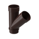 ТРОЙНИК ТРУБЫ 45гр ПВХ D100 (DÖCKE LUX)