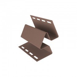 Угол внутренний ТЕМНО-БЕЖЕВЫЙ для сайдинга GrandLine 3,0м