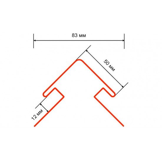 УГОЛ НАРУЖНЫЙ 50мм БРУНИЯ 3,0м ДЛЯ САЙДИНГА ТЕХНО-НИКОЛЬ
