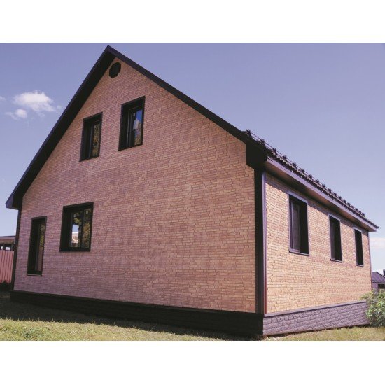 Фасадная Панель Демидовский Кирпич ЯНТАРЬ Я-ФАСАД 1475х306мм GRAND-LINE